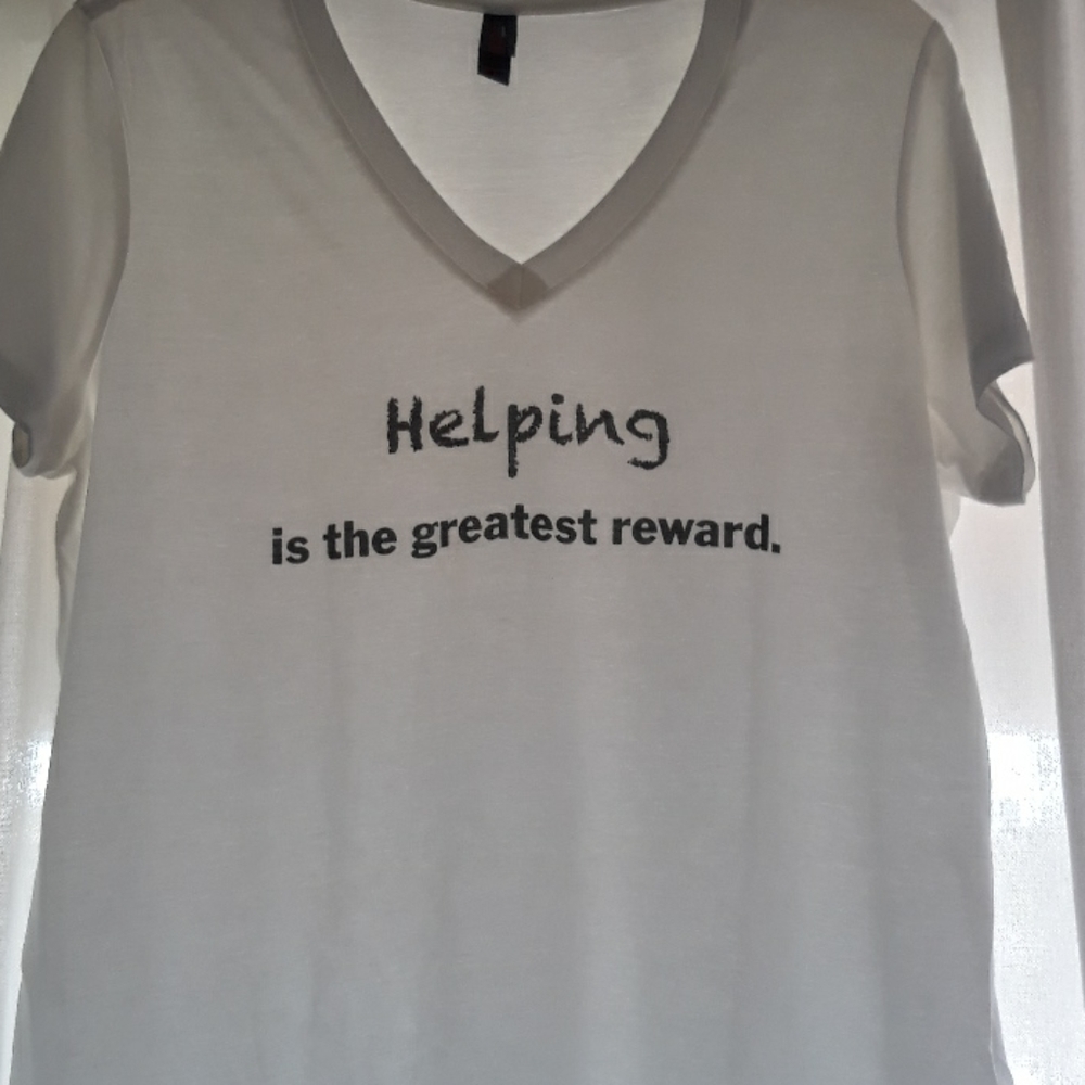 T-shirt. New. 100% cotton.